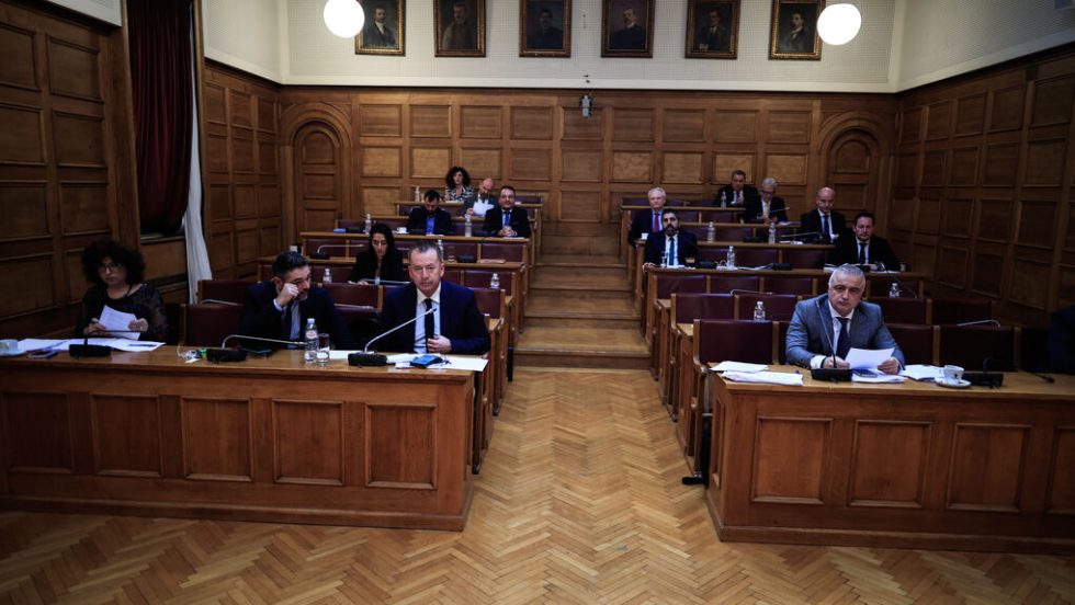 Από τη χτεσινή συνεδρίαση της Εξεταστικής Επιτροπής για τη διερεύνηση του εγκλήματος των Τεμπών
